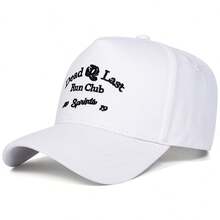 1顶男士“DEAD LAST RUN CLUB 20 SPRINTS 19”卡车帽，个性化刺绣字母棒球帽，街头时尚五片帽，户外防晒休闲帽，适合春季、秋季、旅行、海滩等场合 - 多色 - 查看 8