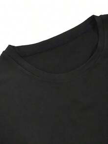 Retro 70s T-Shirt, Rock Style, Vintage, With California Graphics, Classic Rock - 黑色 - 查看 4