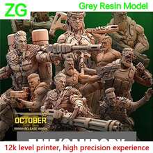 Third Party Board Game Battle Model Unit 9 For Gangster Fighters - 10 Height 35mm - View 1