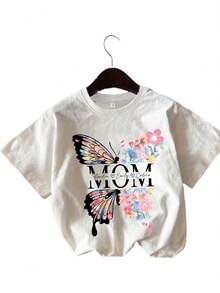 [Artículo Personalizado] Camiseta de Mujer con Nombre Personalizado, Camiseta Personalizada para el Día de la Madre, Camiseta para Mamá Amante de las Flores, Camiseta para Mamá Amante de la Naturaleza, Regalo para el Día de la Madre, Regalo para Mamá, Camiseta para Mamá con Nombres, Regalo para Mamá en las Fiestas - Negro - Ver 6