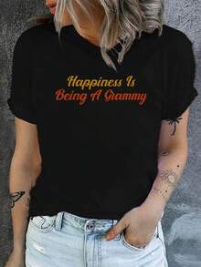 Camisetas de Algodón Oversize para Mujer 2026, Cómodas, Suaves, Simples, para Uso Diario, Manga Corta - Negro - Ver 1