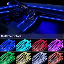 1 Piece LED Car Interior Ambient Light, 3M/5M Optional Length, USB Powered Car Interior Modification Light, EL Cold Light Wire, Suitable For Car Dashboard, Car Door And Center Console, USB Powered, Fluorescent Dance Prop - 3 Meters - View 11