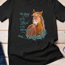 Anime T-Shirts, Gift For Anime Lovers, Anime Clothing, Women's Anime T-Shirt, Streetwear, Japanese T-Shirt, Japanese Art T-Shirt, Short Sleeve | Exquisite Design | Loose And Comfortable | Easy To Match | - 黑色 4 - 查看 8