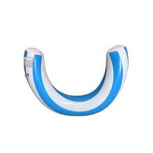 1 chiếc phao bơi bơm hơi hình chữ U kẻ sọc mới, thiết kế cong, chất liệu PVC dày, thích hợp cho mùa hè, dùng cho hồ bơi, bãi biển, phao bơi. - Nhiều màu - Xem 16