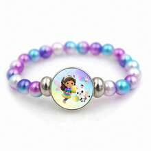 1pc Gaby's Dollhouse Pendant With Iridescent Beads, Random Styles. Fine Craft For Multi-Festival Gifts.(Stochastic Style) - Multicolor - View 2