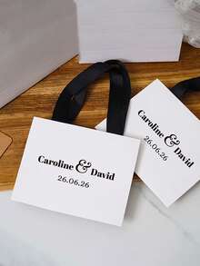 Túi quà tặng tùy chỉnh với logo, tên, lời chúc, túi đựng quà, túi quà sinh nhật, bao bì tùy chỉnh, sáng tạo, cao cấp, đa chức năng, trang trí, có thể tái sử dụng, tinh tế, thời trang, chất lượng cao, nhiều màu sắc, hiện đại, tùy chỉnh, cá nhân hóa, độc đáo, phù hợp làm quà tặng cho nam và nữ, quà tặng lý tưởng cho bạn trai, bố, bạn gái, mẹ, gia đình. - Nhiều màu - Xem 7