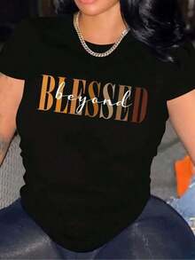 Camiseta única con diseño inspirador  beyond, perfecta para mostrar tu estilo y actitud positiva, hecha para los amantes del estilo y2k, ideal para cualquier ocasión, no te quedes sin la tuya y marca la diferencia con esta prenda exclusiva. - Negro - Ver 1