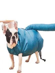 Semi-Enclosed Pet Drying Bag, Many Buyers Report That It Is Very Practical And Really Shortens The Drying Time. Hands-Free, Anti-Hair Flying Dog Grooming Dryer, Universal For Small And Large Dogs, Dog Drying Clothes - Multicolor - View 8