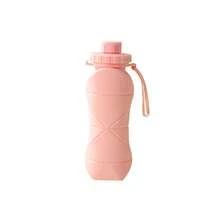 Outdoor Silicone Foldable Water Cup, Portable Sports Travel Coffee Cup, Shatterproof Car Gift Cup - Xám - Xem 3