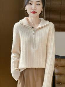 Women Lightweight Cardigans - White - View 2