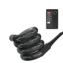 Electric Shock Penis Ring Vibrating Cock Rings Adjustable Cocks Training Male Stretchy Cockring Adult Sex Toys For Men Maturbaters - Một cỡ - Xem 1