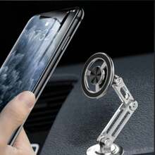 Magnetic Car Phone Holder, Stable And Non-Falling, Suitable For Car Dashboard And Center Console, Applicable For Navigation And Streaming, A Multifunctional Phone Holder For Multiple Scenarios - JY23 - View 3