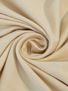 1 Set Milk Silk Stretch Dust Cover & Sofa Cushion Cover - Beige - View 4