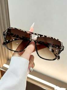 1 par de gafas de playa de moda unisex, adecuadas para todas las estaciones, viajes al aire libre y vacaciones en la playa - Multicolor - Ver 16