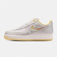 Nike Air Force 1 翻毛 '07 LV8 Paisley 舒適貼合腰果花 板鞋 男款 白色 - 黃色/白色 - 查看 5