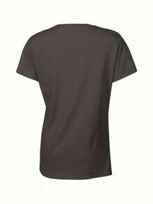 Women's T-Shirts, Everyday Summer And Holiday Wear - Black - View 2