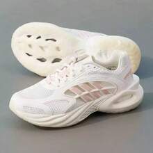 Adidas CLIMACOOL VENTO 4.0 耐用经典低帮舒适女式跑步鞋 - 白色/粉紅色 - 查看 8