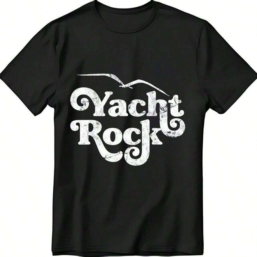 New Arrival 2026 VTG Three Dog Night Band Black Short Sleeve Unisex T-Shirt Gift For Fans B0710_22 Soft Breathable Fabric Fashion 100% Cotton Daily Wear Graphic Print Women's T-Shirt - 黑色 - 查看 1