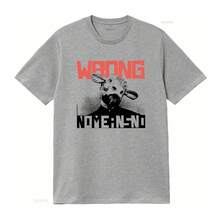 NOMEANSNO CAMISETA UNISEX HARDCORE PUNK ROCK TALLAS S-3XL CON ESTAMPADO ATREVIDO Y ORIGINAL, ESTILO VINTAGE LAVADO, PRENDA CASUAL PARA USO DIARIO, SUAVE - Negro - Ver 4