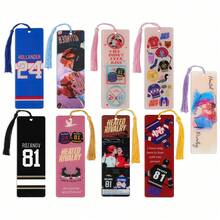 Heated Rivalry "Themed Fan Acrylic Bookmarks 1pc - Ice Hockey CP Elements+Novel Copy Reading Tags, Sports BL Readers, Fan Peripheral Control Preferred.Back To School Season - One Size Fits All - View 1