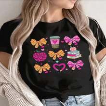 Blusa casual suave de color gris claro y ligera |   Elegante brillo sutil, ideal para la oficina, uso casual o actividades al aire libre, cuello redondo, estampado, tela de elasticidad media, ajuste cómodo para uso diario. - Blanco - Ver 7