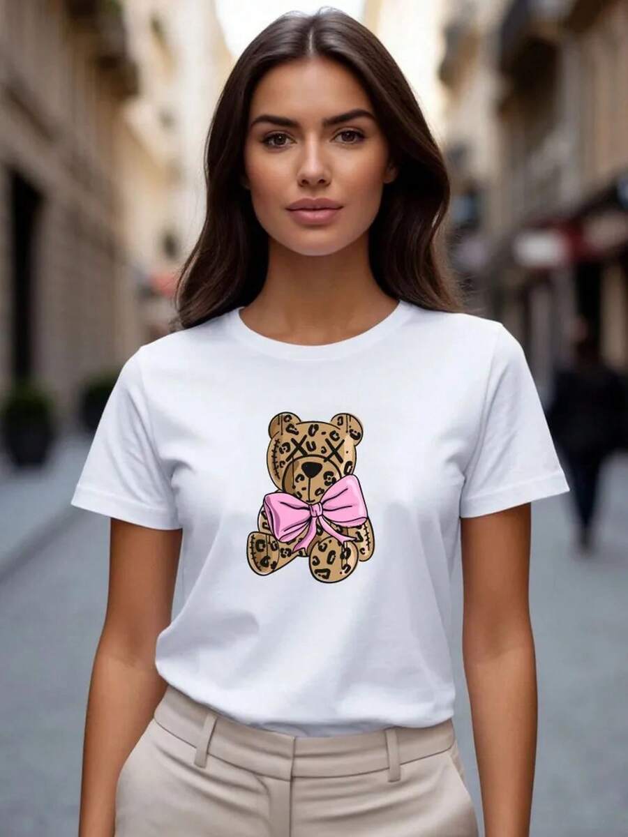 Camiseta LICHNOSTYL estampada elegante - A - Ver 1