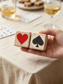 4pcs Set: Poker Theme Party Decorations - Party Decorations, Birthday Backdrop, Dance Decorations, Photo Props, Party Gift Boxes, Gift Wrapping Supplies, Candy Boxes, Tabletop Decor, Party Favors - Playing Card Patterns - View 2
