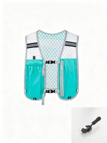 1pc Lightweight Running Vest Backpack , Unisex Sports, With Multi-Functional Storage Design, Suitable For Outdoor Hiking, Cycling, Running, Climbing And Other Sports Activities. Breathable And Water-Resistant,Back-To-School Essentials - Multicolor - View 10