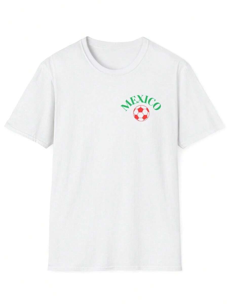 Camiseta con el escudo de la selección de fútbol de México - Negro - Ver 1