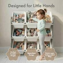 Toy Storage - Gray/White - View 4