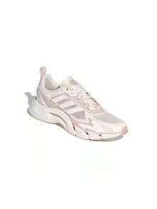 Adidas New Breathable Mesh Running Shoes For Women In The Breeze Series - White/Pink - View 1