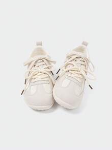 MASKERT Women's Sports Shoes, Casual Shoes, Women's Skate Shoes, Fitness Sneakers, Hiking Shoes, Comfortable Casual - Beige - View 2