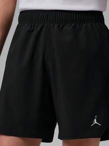 Pantalones cortos de tejido de secado rápido Dri-FIT Jordan Sport Essentials para hombres IF2161-010 - Negro - Ver 2