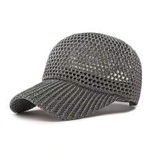 1pc Women's Mesh Knit Baseball Cap, Adjustable Outdoor Sports Hat, Sun Protection Casual Hat Suitable For Spring/Autumn Travel, Beach, Party - Multicolor - View 9