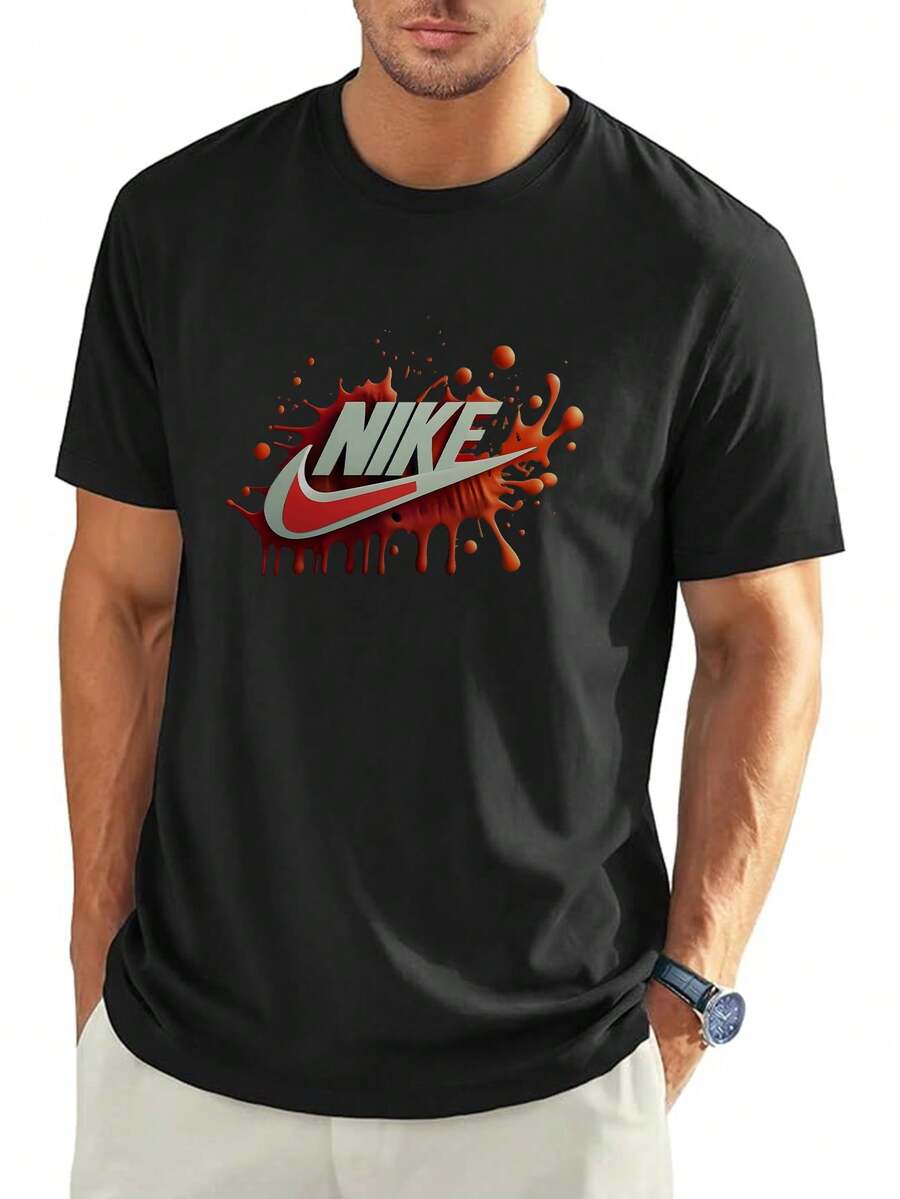 T-Shirts Hommes - Noir - Voir 1