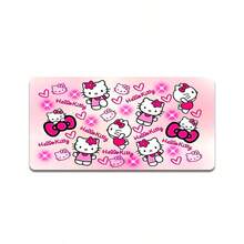 1pc Mouse Pad/Desk Mat, Portable & Durable, Non-Slip Base, Reusable Rubber Bottom, Stitched Edges, Fun Design, Suitable For Home, Office, Travel And Gaming - K - View 3
