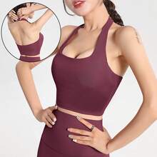 Women Lightweight Cardigans - Cocoa Color [back Cross] - View 9