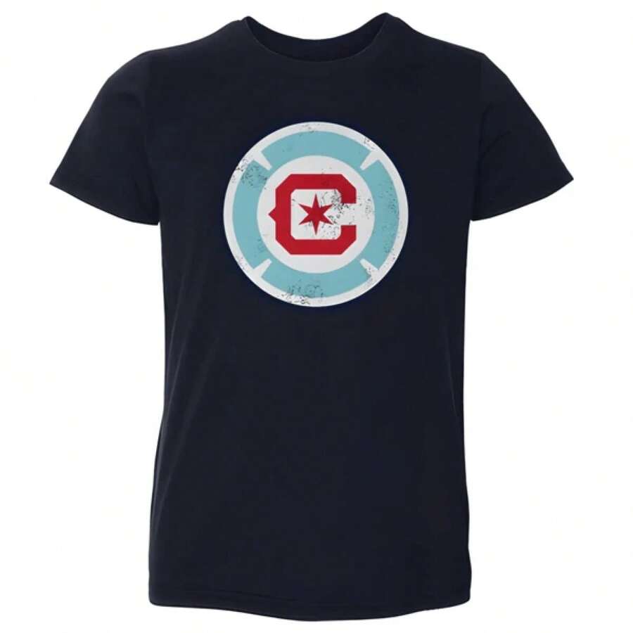 Camiseta infantil del Club de Fútbol Chicago Fire - Negro - Ver 1