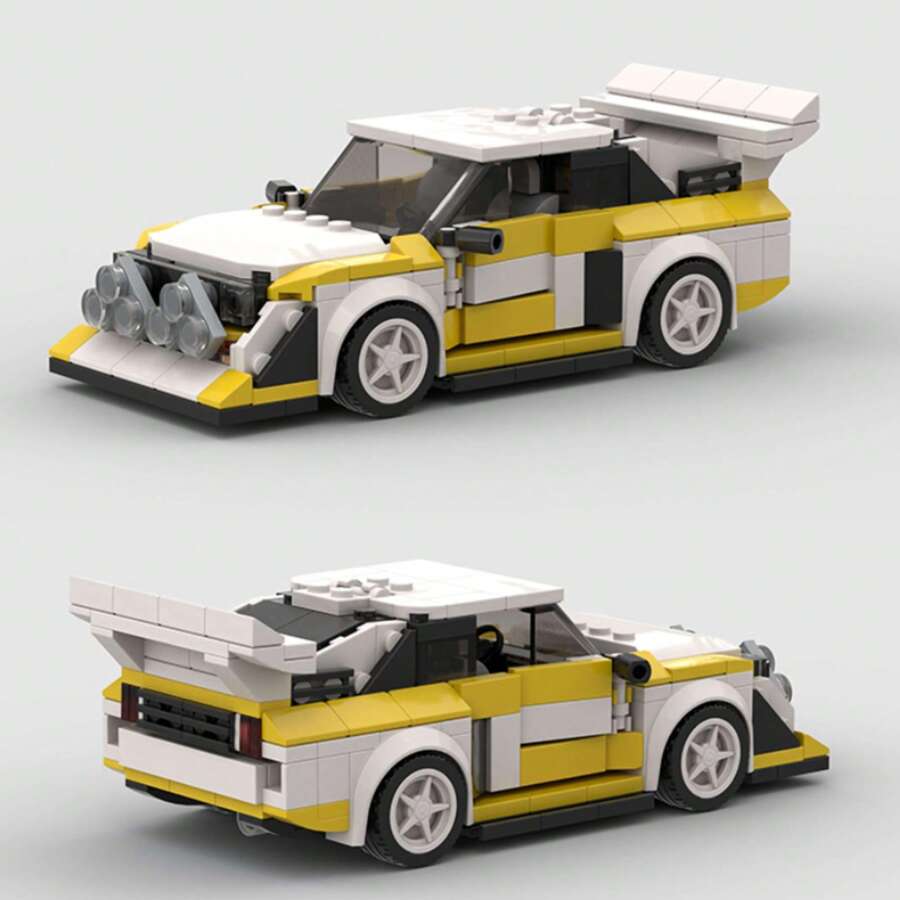 MIKEMENG MOC 超级跑车赛车经典积木玩具套装，儿童创意玩具，DIY 汽车模型套件，城市科技速度冠军杯系列，适合作为生日、万圣节、圣诞节、毕业礼物、收藏品和家居装饰，价格实惠。