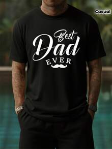 Camiseta unisex, para hombreInformalRedondoCuelloCamisetaconMejorPapáImprimir,HechodeYPesaje,PerfectoComoaDel PadreDíaRegaloYAdecuadoparaTodos los díasRopaA lo largo de todoElAño,ropademujer,blusasparamujer,topsdemujer,playerasdemujer, GráficoimpresoAmigable con la piel, estilo de los 90Retro, Ropa Urbana, De ModacasualCamisetas, GráficasimpresoAmigable con la piel, estilo de los 90Retro, Ropa Urbana, De Modacasualcamisetas - Negro - Ver 1