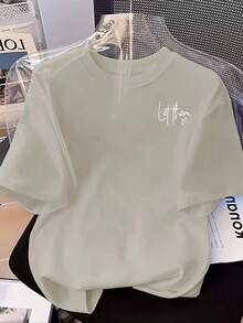Camiseta de mujer, camiseta casual de manga corta con cuello redondo, 100% algodón puro, la elección perfecta para primavera y verano, camiseta para uso diario. |   Camiseta estampada |   Tela ligera, top casual de corte holgado para el día a día, transpirable y cómodo, imprescindible para todas las estaciones (lavable a máquina) - Ropa para el fin de semana, diseño divertido, camiseta de cuello redondo para mujer. - Blanco - Ver 8