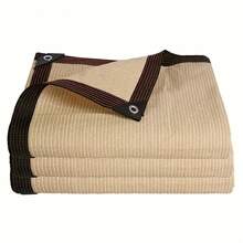 Sombrilla roja, beige, fácil de instalar, negra, para balcón, patio, piscina, protección, protección, sombrilla duradera para balcón, piscina, patio exterior. - Negro - Ver 9