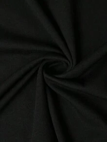 1 pieza de camiseta de manga corta 100% para mujer - Top casual de cuello redondo suave con mangas cortas, corte relajado en línea H y cintura, camiseta lisa para usar en capas, atuendo casual y festivo - Prenda básica del guardarropa 180g Algodón 100% - Blanco - Ver 11