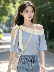 Women Tops - Purple - View 4