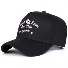 1顶男士“DEAD LAST RUN CLUB 20 SPRINTS 19”卡车帽，个性化刺绣字母棒球帽，街头时尚五片帽，户外防晒休闲帽，适合春季、秋季、旅行、海滩等场合 - 多色 - 查看 4