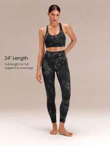 2026 GLOWMODE Featherfit™ High-Waisted Leggings With 24" Side Pocket - Aneka warna 3 - View 4