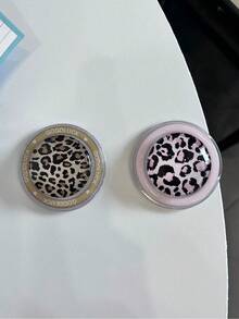 可愛豹紋 MagSafe 手機支架，可拆卸式磁吸手機環支架，適用於 iPhone - 彩色 - 查看 3