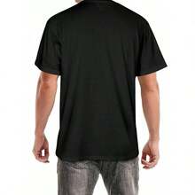 Camiseta Gráfica de Talla Grande de  para el Día de la Madre, Morticia y Wednesday, para Mujer y Hombre, Camiseta de Algodón Suave con Estampado Minimalista, Nueva Camiseta Elegante e Informal para el Trabajo 2026 - Negro - Ver 4