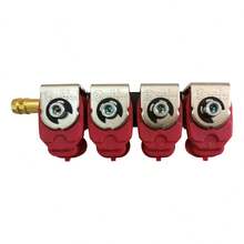 Vmingo Injector Rail Nozzle LP Gas Natural CNG 3ohm 4 Cylinders - A - View 3