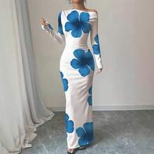 Colección Primavera 2026: Vestido Ajustado de Poliéster para Mujer Estilo Elegante con Escote Sin Tirantes - Blanco - Ver 5